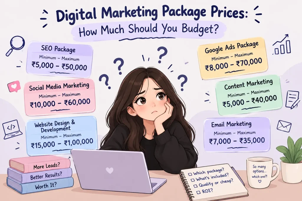 Digital marketing package prices