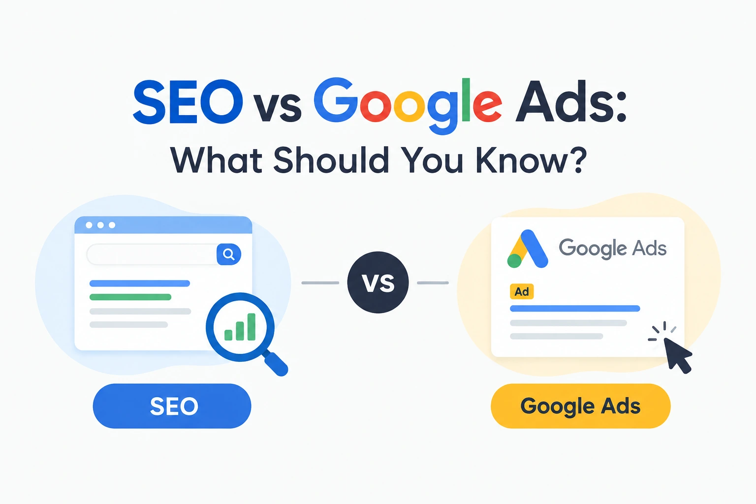 SEO vs Google Ads