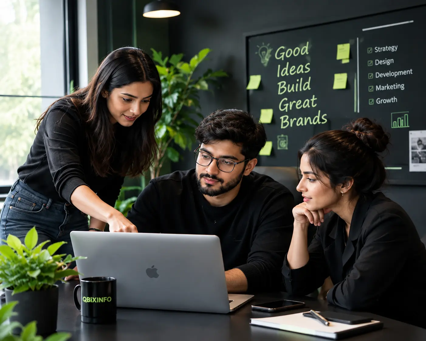 Creative agency workspace